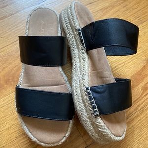 Aldo’s Espadrille Wedge